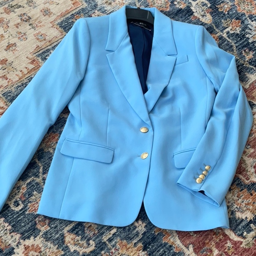 J. Crew blue Willa blazer